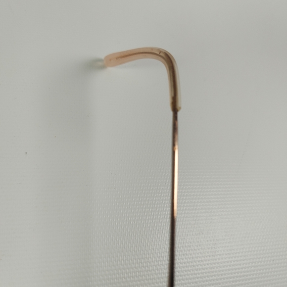 Saks Fifth Avenue 135 ORV8 Eyeglasses Rhinestones Copper - Picture 5 of 10